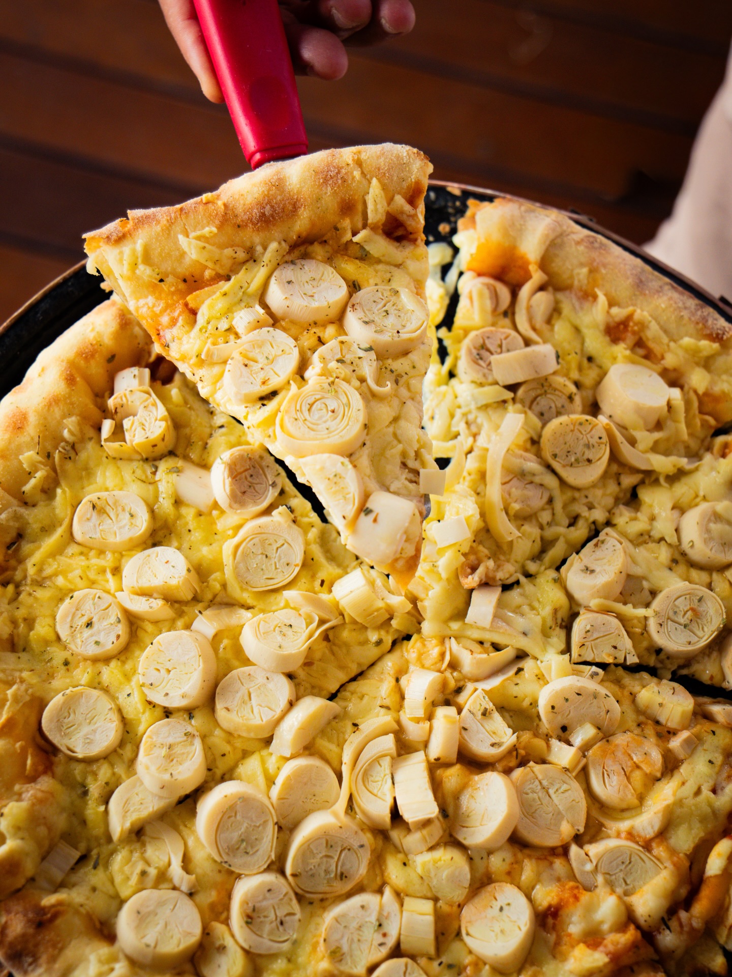 Pizza especial da Anselmo